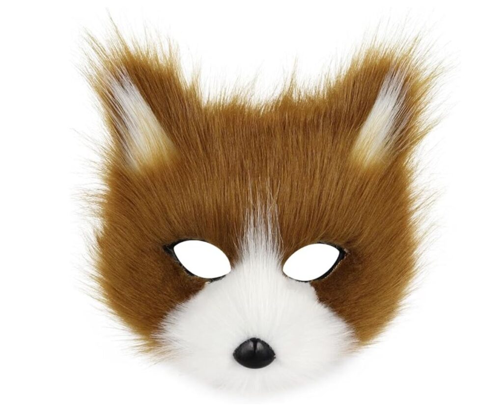 Widow's Bay Patricia Faux Fox Fur Mask