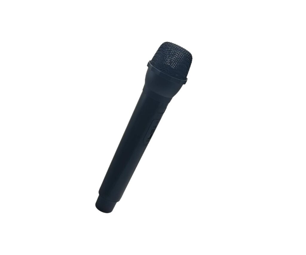 Halloween Black Microphone Prop