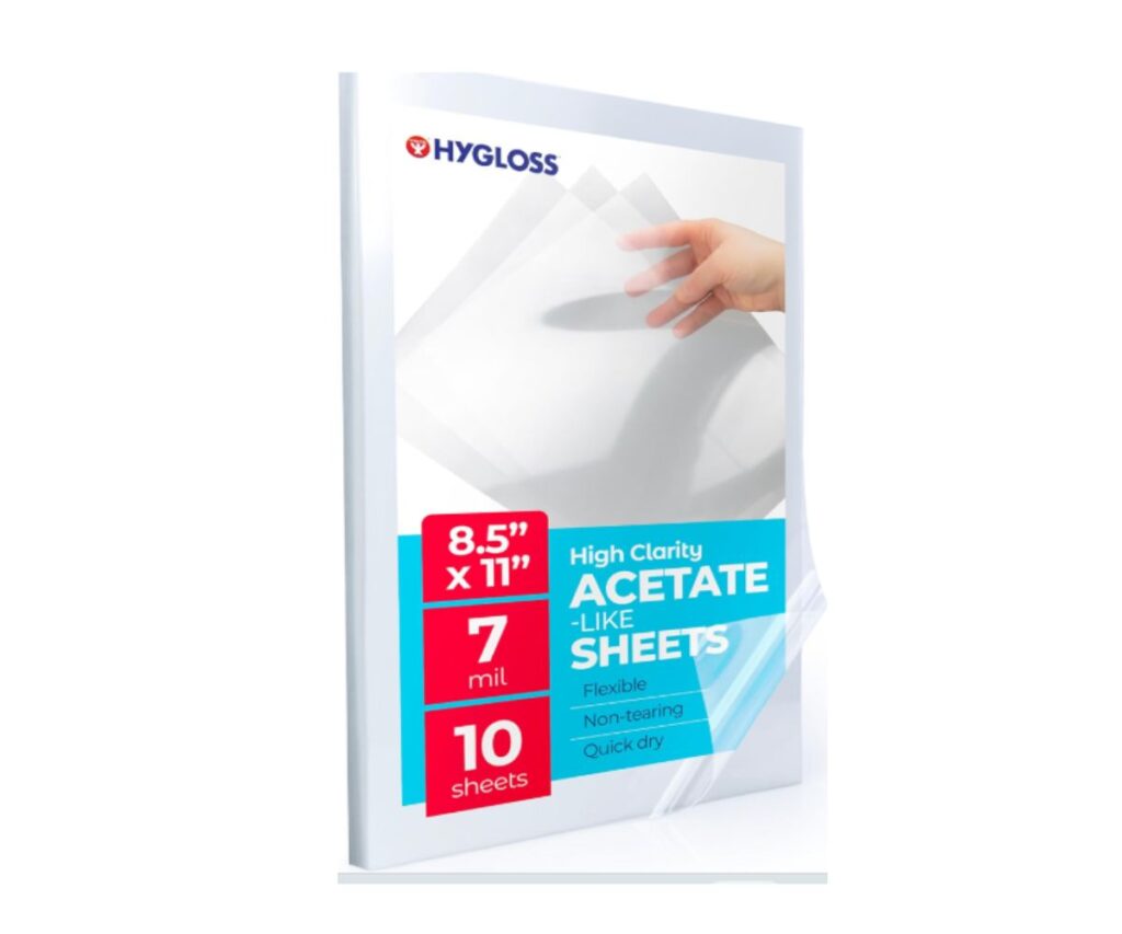 Overhead Projector Transparency Sheets
